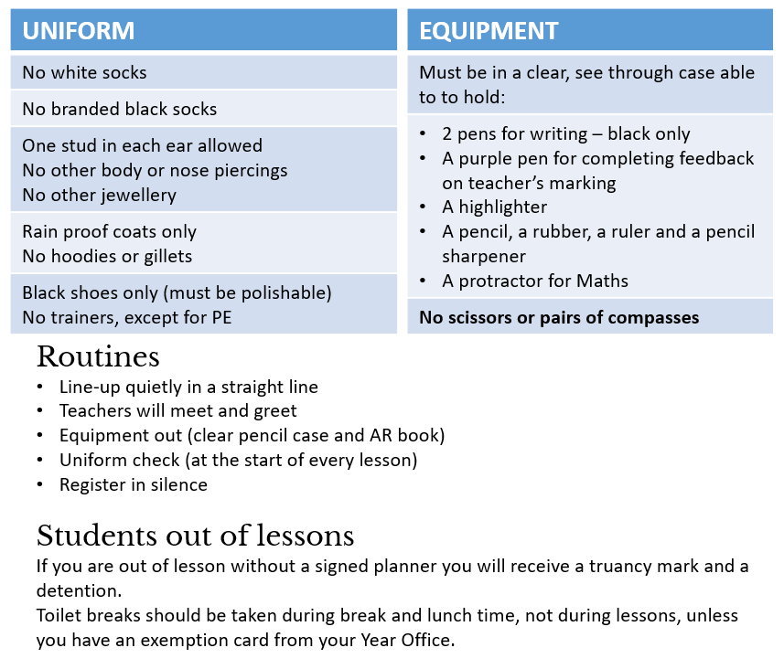 Exmouth Community College - Student Bulletin