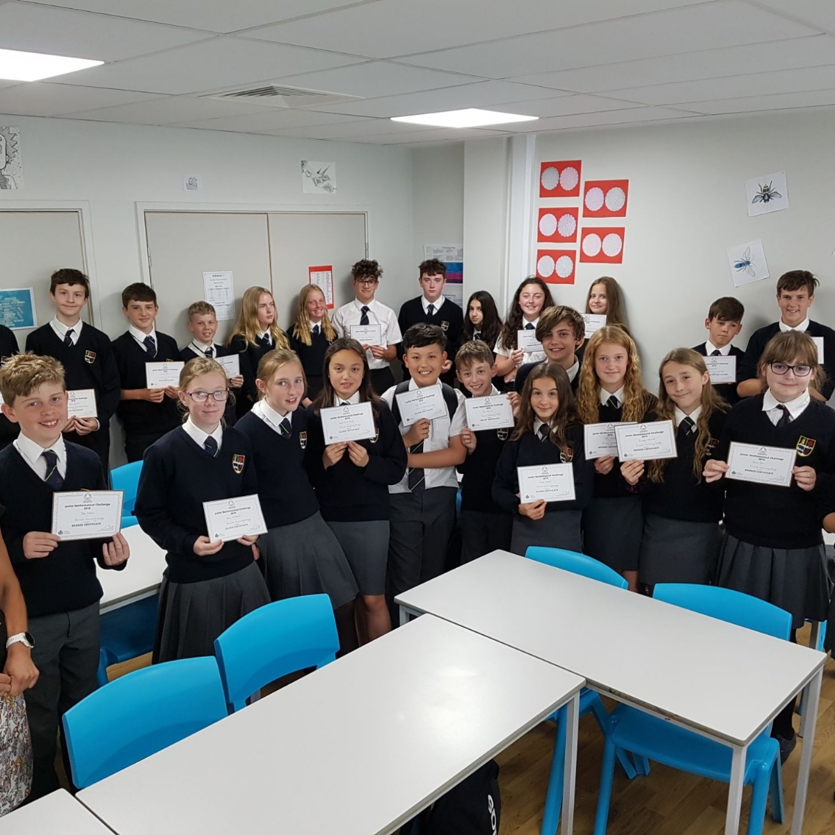 Exmouth Community College - Maths Challenge Success